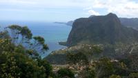 Auf den Weg nach Santana, Blick auf die Ostspitze der Insel
