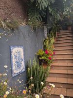 Azulejos und Blumen