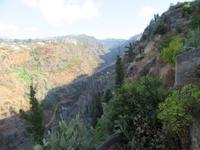 Blick in Schlucht Funchal