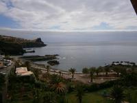 Blick vom Hotel