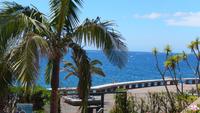 Blick vom Hotel