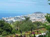 Botanischer Garten mit Blick auf Funchal