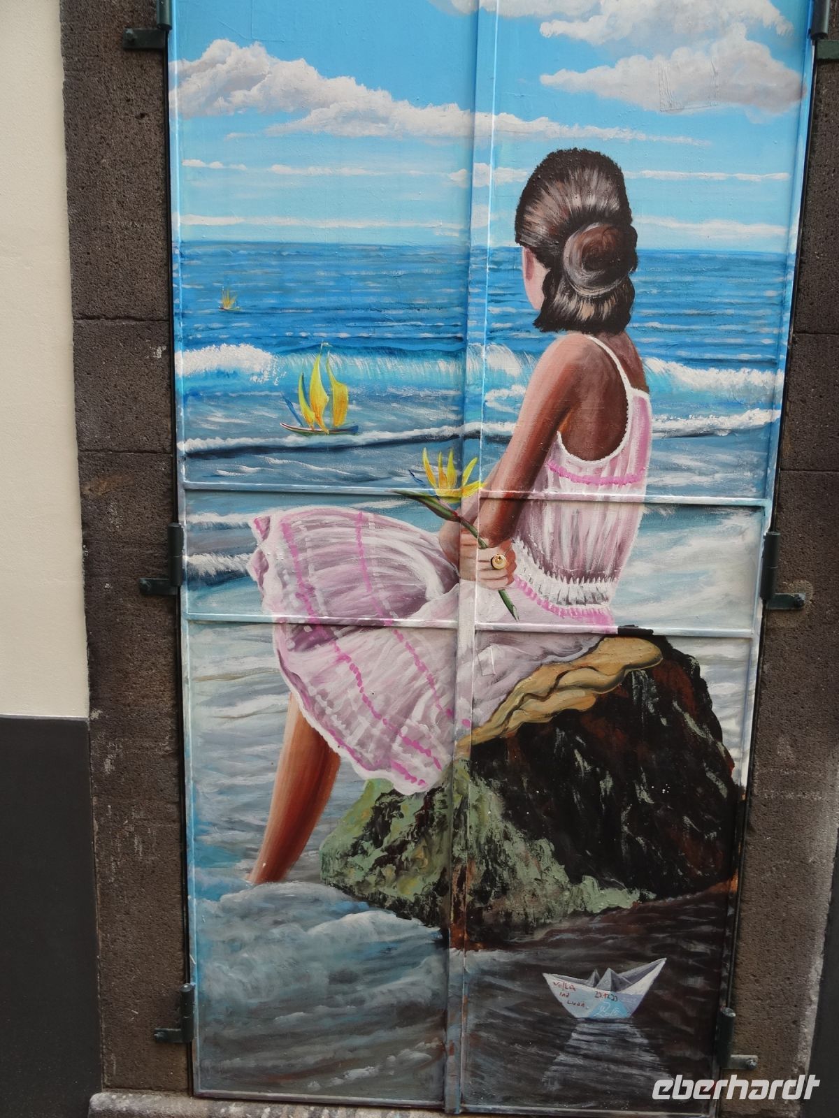 Funchal, bemalte Türen
