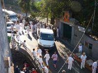 Korbschlittenfahrer