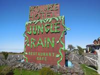 Kurzer Kaffeestopp im Café Jungle Rain