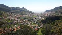 Levada-Wanderung oberhalb des Tals von Machico