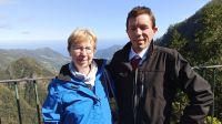 Madeira: kleine Levada-Wanderung: Team Claudio und Inge