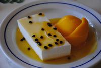Maracujapudding als Nachtisch