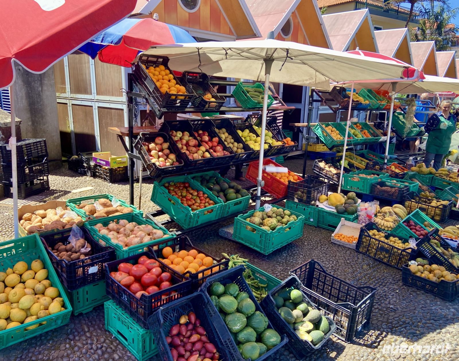 Markt in Santana