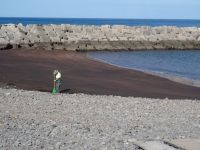 Ribeira Brava - Strand mit schwarzem Sand