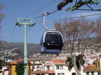 Seilbahn nach Monte in Funchal