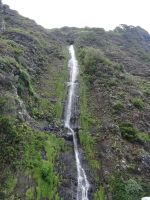 Wasserfall auf dem Weg nach Sao Vicente