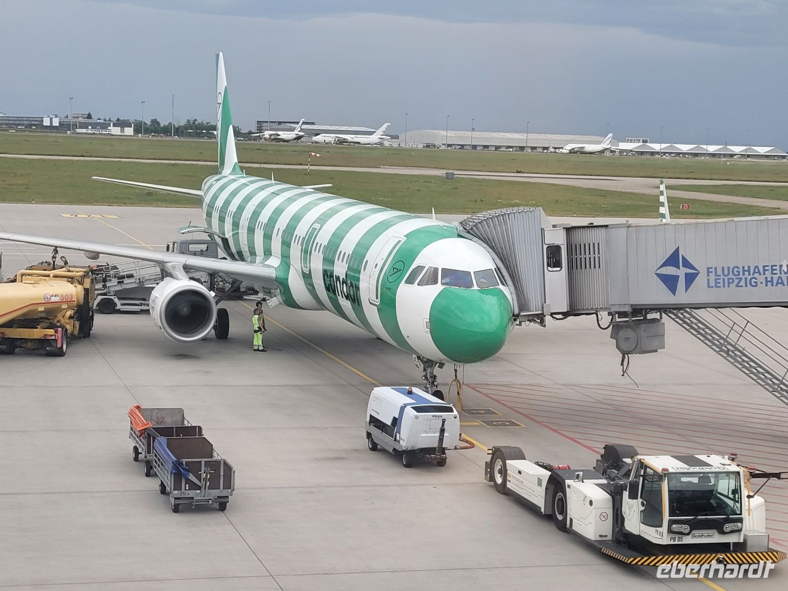 unsere Maschine ab Leipzig