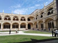 08.06.2019, Lissabon, Kreuzgang des Hieronymo-Klosters