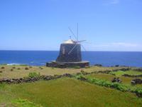 die Windmühlen auf Corvo