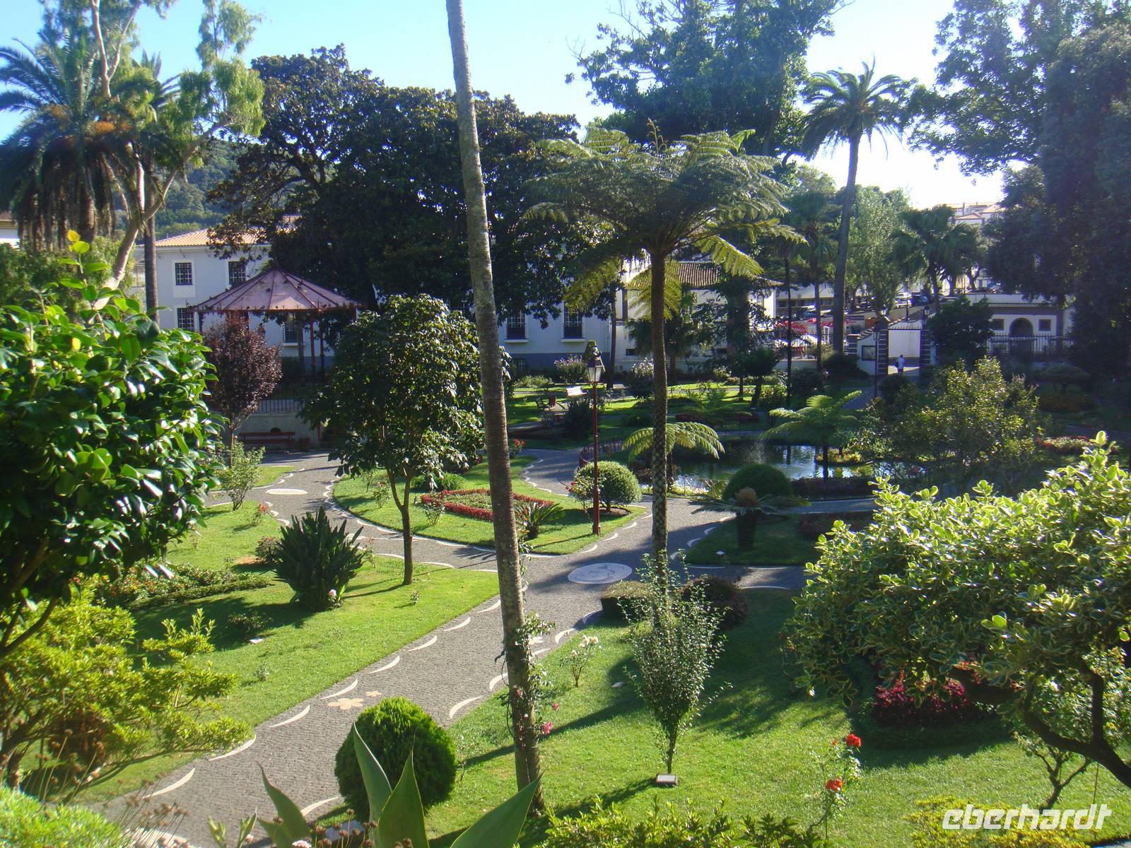 Park Terra Nostra auf Terceira