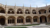 Kreuzgang im Hieronymus Kloster Lissabon