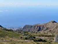 Wanderung vom Pico Arieiro zum Pico Ruivo-Blick auf Funchal