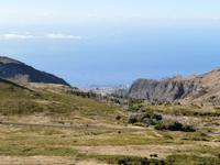 Wanderung vom Pico Arieiro zum Pico Ruivo-Blick auf Funchal