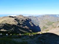 Blick vom Pico do Arieiro