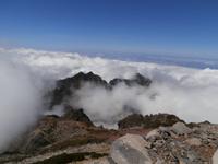 auf dem Pico Ruivo-über den Wolken