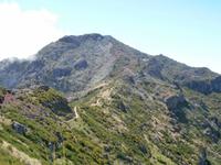 vom Pico Ruivo-höchste Berg Madeira-zum Achada do Teixeira