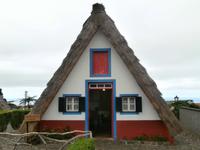 Santana-typisches Haus auf Madeira