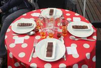 Schokoladenverkostung im Kräutergarten