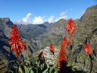025. Blick vom Eira do Serrado ins Nonnental, Madeira