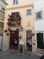 in der Altstadt von Lissabon, der Alfama