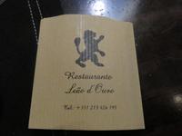 Im Spezialitäten-Restaurant Leao d' Ouro Lissabon