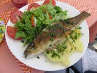 Frischer Mittagsfisch in Cascais