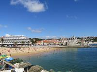 Blick von der Festung zum Seebad Cascais