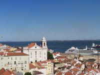 Lissabon – Blick auf die Alfama