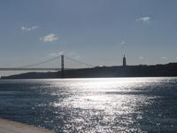 Brücke des 25. Abril und Jesusstatue