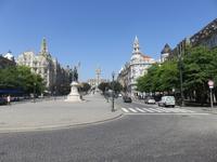 Der Hauptplatz von Porto