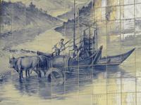 Mosaikkunst im Bahnhof Sao Bento