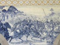 Mosaikkunst im Bahnhof Sao Bento