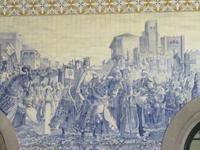 Mosaikkunst im Bahnhof Sao Bento