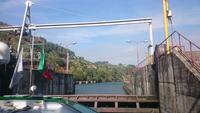Ausfahrt Schleuse, Douro