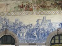 Kacheln im Bahnhof Sao Bento