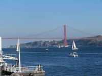 Lissabon - Blick auf die Ponte de bril