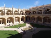 Lissabon - Hieronymus-Kloster , im Innenhof