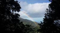 Regenbogen bei Levanda Wanderung nach Balcoes