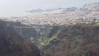Levadawanderung und Blick auf funchal