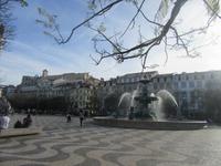 Portugal – Lissabon, Rossio-Platz