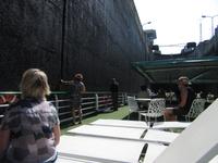 Portugal – Flusskreuzfahrt Douro, Durchfahrt durch die Schleuse