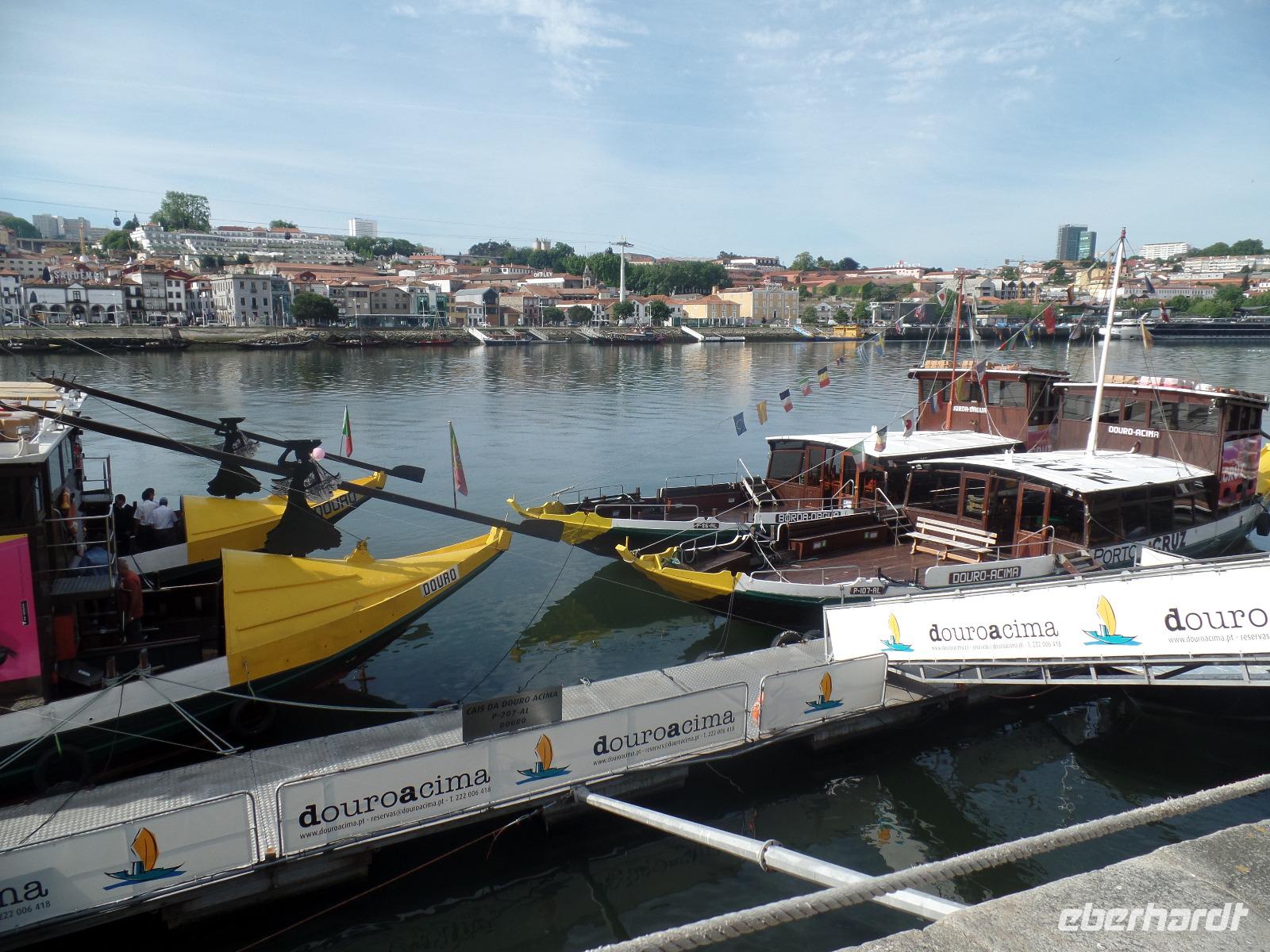 Bootsfahrt auf dem Duoro - welches Boot nehmen wir?
