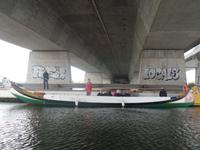 Fahrt mit einem klassischen Moliceiros in Aveiro