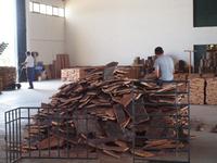 Korkfabrik bei Evora